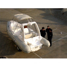 Barco inflável opcional da série Deluxe Color, barco inflável rígido